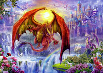 Долина драконов и замок