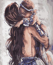 Мама с маленькой принцессой