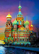 Собор Василия Блаженого в вечернем свете