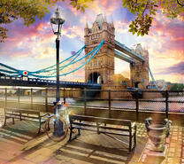 Тауэрский мост, вид с набережной