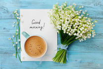 Ландыши и утренний кофе