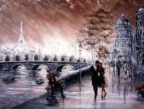 Прогулка по набережной Парижа