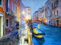 Вечерняя Венеция и мосты