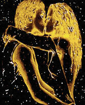 Страстный звездный поцелуй