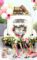 Машина молодоженов