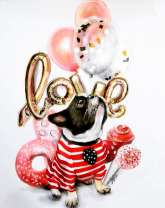 День рождения мопса