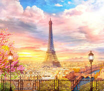 Париж в весеннем цвете