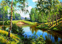 Родные березовые берега