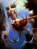 Пара русалок