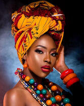 Красивая африканская девушка