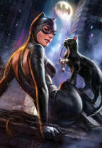 Женщина-кошка и её помощница