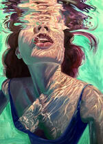 Девушка под водой