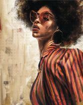 Модная девушка