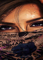 Кареглазая девушка в маске