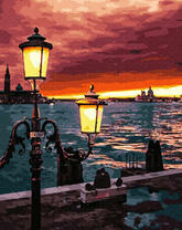 Закат на набережной