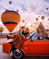 Влюбленные в Каппадокии