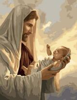 Иисус с младенцем на руках