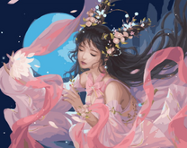 Девушка с аниме