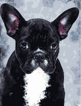 Грустный бульдожик