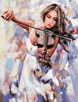 Девушка со скрипкой