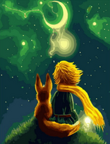 Маленький принц и лисенок