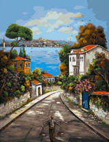 Красивая дорога к морю