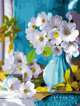 Милый букетик белых цветов