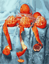 Очищенные мандарины