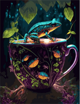 Лягушка на неимоверной чашке