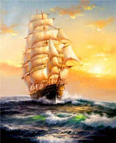 Море и корабль