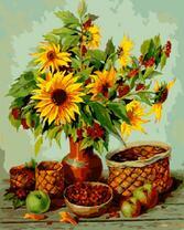 Подсолнухи и клюква