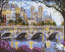 Вид на Нотр-Дам-де-Пари