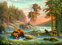 Медведи на реке