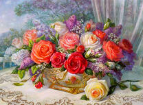 Великолепие роз