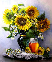 Мед и подсолнухи