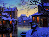 Зимний вечер в Венеции