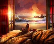 Окно с видом на море