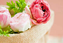 Корзинка с розами