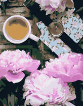 Пионы и кофе