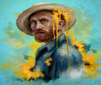 Портрет Ван Гога