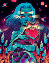 Девушка из космоса и ее кот