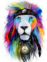 Лев пацифист