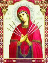 Икона Пресвятой Богородицы Семистрельной