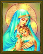 Дева Мария с младенцем