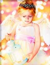 Ангелочек с фонариком