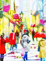 Зима на улицах старого города