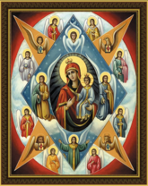 Икона Божией Матери Неопалимая Купина