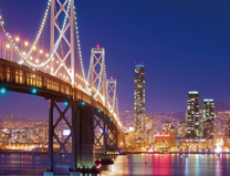 Висячий мост Золотые Ворота в Сан-Франциско