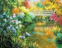 Мостик через лебединое озеро