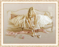 Балерина готовиться к премьере